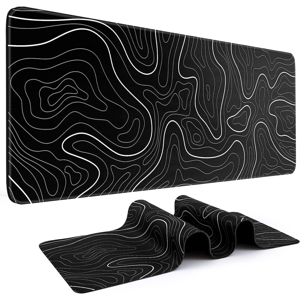Large 31.5X11.8in Gaming Mouse Pad With Anti-Slip Base Â Compatible With All Mice & Keyboards 9426043074869