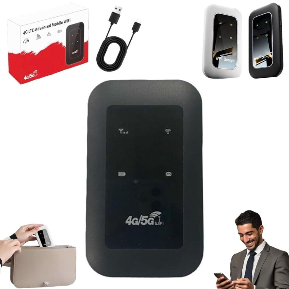 All-Network Portable Wifi Router – Power On & Use Free For Life, Compatible With All Devices 9426043075316