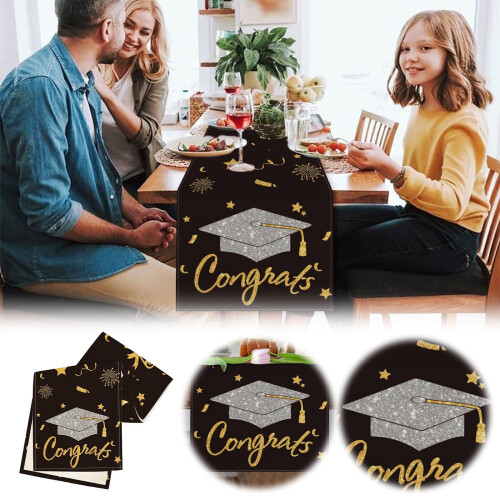 Graduation Table Banner 2025 Polyester Runner 1