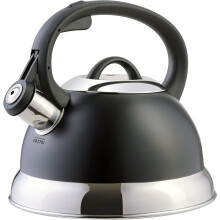 Flintshire Stainless Steel Whistling Kettle 1.75 qt Matte