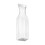 1.5L Square Clear PET Water Jug with Lid 1