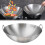Stainless Steel Round Bottom Wok with Two Loop Handles 1