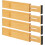 Bamboo drawer divider and organizer, kitchen drawer organizer, adjustable drawer divider 1
