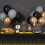 3-Pack Black & Gold Disposable Tablecloths 54x108 in 5