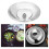 Stainless Steel Wok Lid Silver 1 Pack 7