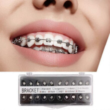 (As show, One size) Dental Materials Teeth Brackets Orthodontics Restoring Smiles