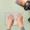 Wireless Bluetooth keyboard with touchpad 10 inch ultra-slim 3