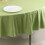 Sage Green Scuba Polyester Round Tablecloth 108 in 4