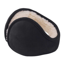 Men's Solid Color Winter Earmuffs – Plush, Durable, Warm Ear Protection for Outdoor Use