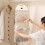 White Polyester Mesh Hanging Storage Bag 1