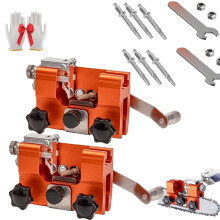 Affûteur de chaîne de tronçonneuse Lilcher avec embouts, gabarit portable et durable