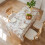 Floral Bird Tablecloth 55x40 in Waterproof Polyester 1
