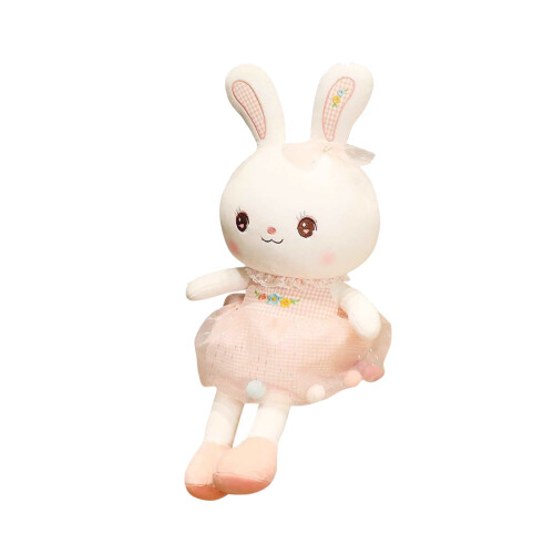 Osterhase Plüschtier, 40 cm, Rosa