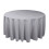 63" Round Waterproof Tablecloth - PEVA, Disposable 2