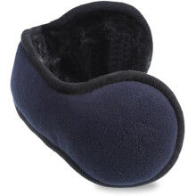 Winter Earmuffs Men and Women Big Soft Ear Warmers Cover Outdoor Warm Black Foldable Adjustable Ear Muffs
