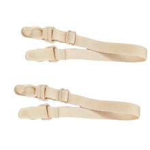 Pack of 2 Women's Elastic Bra Strap Holders with Nonslip Design Underwear Strap Clips Comfortable Lingerie Accessories