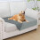 Αδιάβροχη κουβέρτα σκύλου 30x53" διπλής όψης γκρι 1