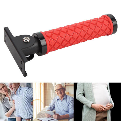 Grab Bar Doorway Assist Handle Non-Slip ABS 1 Pack 2