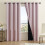 Blackout Curtain Panel Pair Navy Blue 63x52 Inch 8