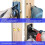 Grab Bar Doorway Assist Handle Non-Slip ABS 1 Pack 7