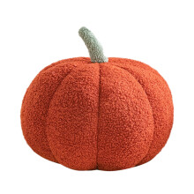 Pumpkin Shaped Throw Pillow 20x20x12cm Orange Polypropylene