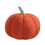 Pumpkin Shaped Throw Pillow 20x20x12cm Orange Polypropylene 1