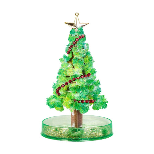Crystal Growing Christmas Tree Kit for Kids