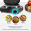 Electric Hot Plate Single Burner 1100W Black 3