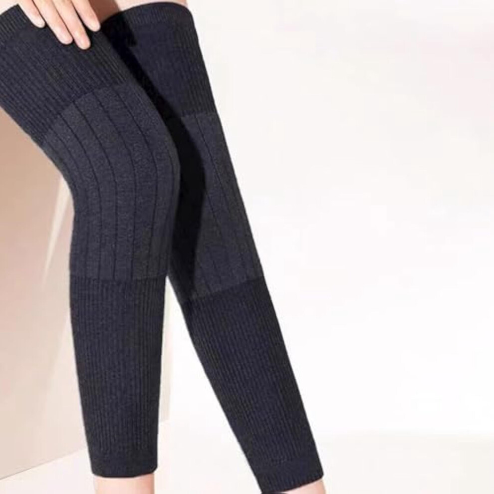 Knee Warmers, Extra-Long and Thickened, Joint Protection for Cold Weather, Arthritis and Joint Pain Relief, Unisex