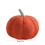 Pumpkin Shaped Throw Pillow 20x20x12cm Orange Polypropylene 2