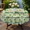 60 Inch Round Polyester Tablecloth 4