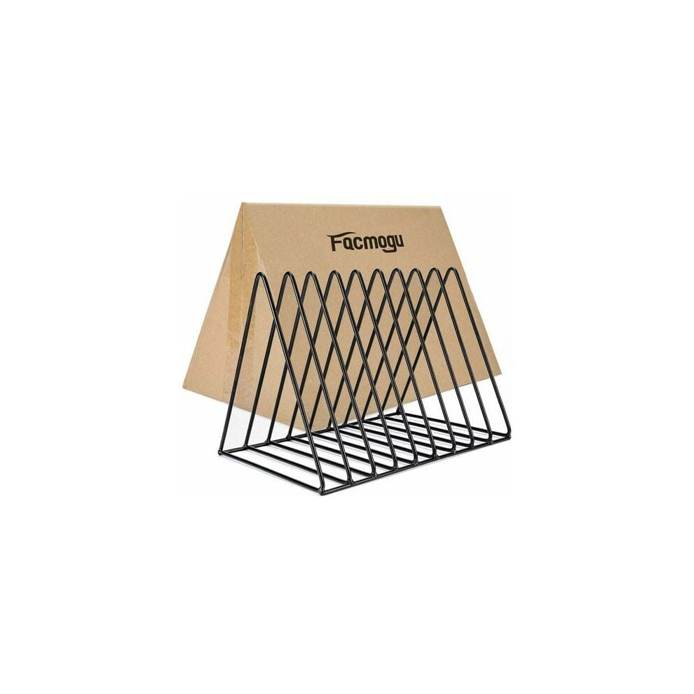 Multifunction Magazine Rack For Desktop, Triangle File Holder With Decorative File Folder Organizer Ideal For Home And Office, Ergonomic Design 9044386816801