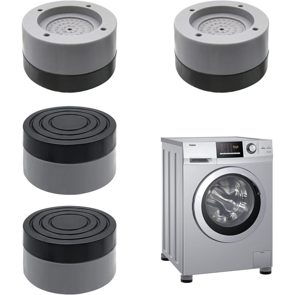 Shock Absorbing Pads For Home Appliances, Non-Slip Feature Anti Vibration Pads With Floor Protection And Easy Install, Noise Cancelling Washer Dryer 9044386820549