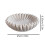 Resin Fluted Bowl Decorative – Modern Scalloped Design, 2