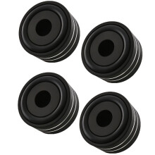 Isolation Feet For Turntable, Non-slip Rubber Ring Shock Absorber, Improve Sound Quality With High Damping Audio Equipment Feet For HIFI AMP