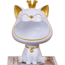 Decorative Table Decoration, Lucky Cat Statue With Unique Style, For All Occasions, Ideal Gift, (Storage Box), (Table Centerpiece), High Performance