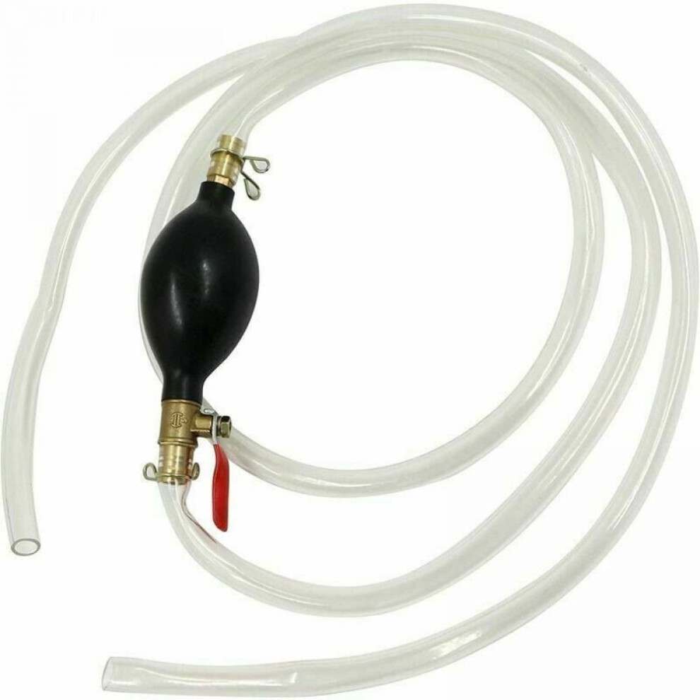 Liquid Transfer Hand Pump For Diesel Transfer, Siphon Pump With Oil-Proof Flexible Pvc Hose, Multi-Purpose Fluid Extraction Tool For Fuel Transfer 9044386815972