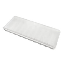 10 Slot Transparent White Plastic Battery Storage Box Hard Container Holder Case For AA Battery Organizer Accessories