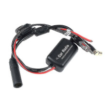 Audio Signal Booster for Car FM&AM, Universal Design High Output Current, Amplifier with Waterproof Anti-Interference for Clear Reception