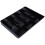 Money Organization Solution With Cash Drawer Box, Spring Design Arc-Shaped Compartment For Efficient Coin Retrieval (Black), High Performance 1