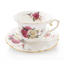 Afternoon Tea Black Tea Cup Ceramic Coffee Cup Set Exquisite Bone China Coffee Cup Set
