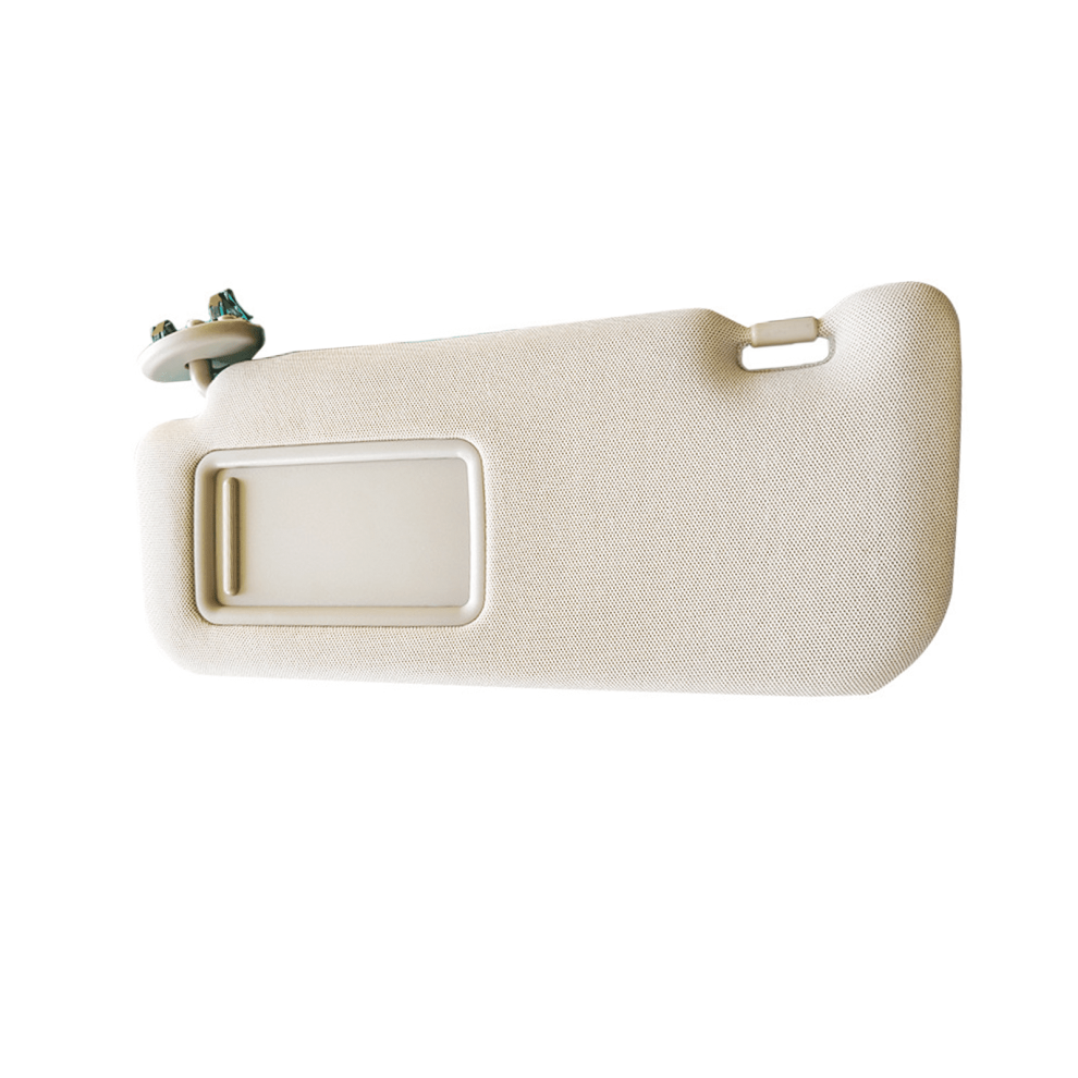 Left Driver And Right Passenger Side Sun Visor For Toyota Corolla 2008-2013 With Mirror, Replacement Oem 74310-02D21-E0-Left- Beige 9426043259112