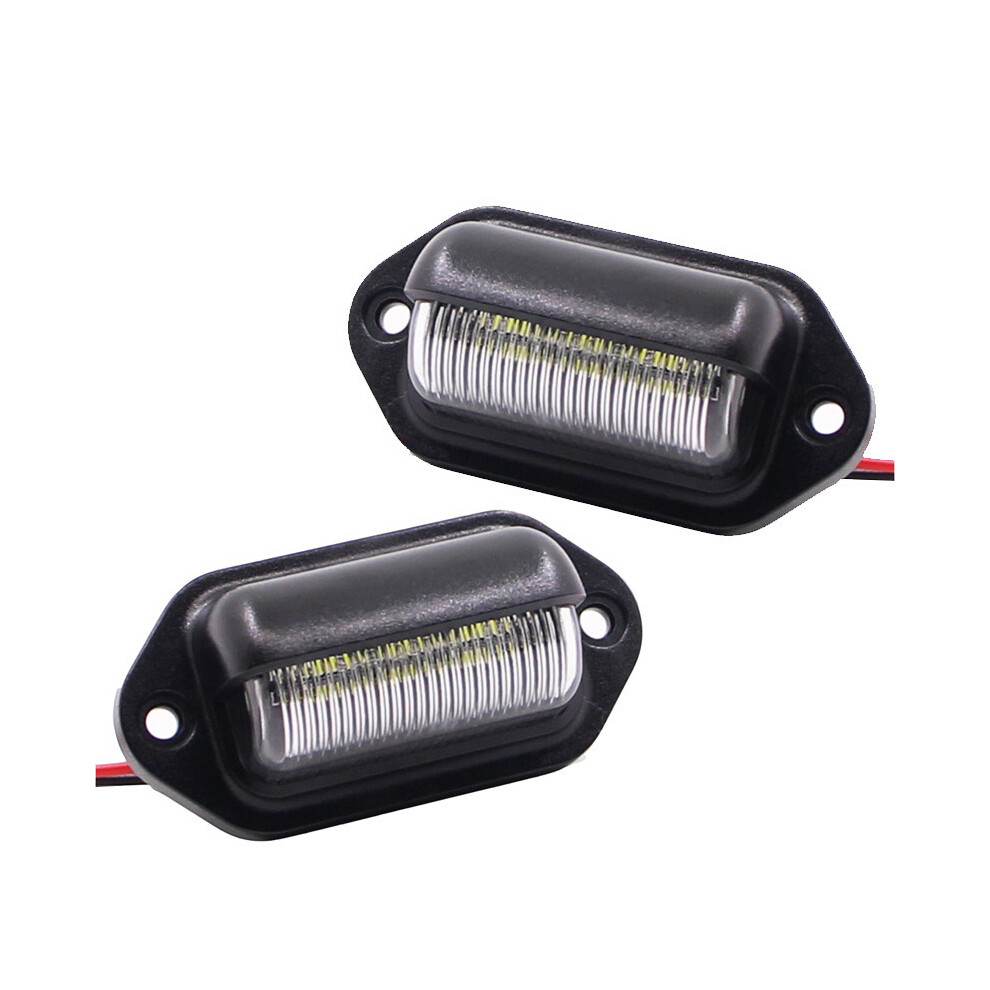 Long Lifespan License Plate Ultra-Bright Led Lamp For Boats, Trucks Trailers Rvs Etc. Easy To Install Impact Resistant Universal Light 9044386819475