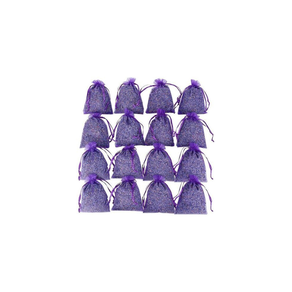 French Provence Harvested Pre-Filled Sachets With Dried Flower Buds For Drawers (16Pcs), High Performance, Long Lasting, User Friendly Lavender 9044386819673