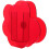 Acrylic Cloud-Shaped Vase – Red, 1 Piece 2