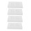 White Wall Socket Cover Plates with Self-Closing Safety 6