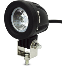 Spot Beam LED Work Light, Fog Driving Lamp for Motorcycles and Off-Road Vehicles, Cool-White 6000K-6500K Illumination with High Brightness Output