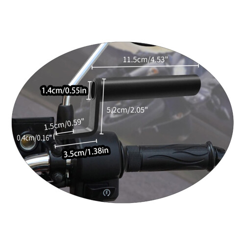 Motorcycle Rear View Expander Bracket Adapter Holder Mount Extend Raising Expansion 1