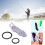 Fishing Hook Holder with 2 Rubber Rings – Quick-Mount ABS 3