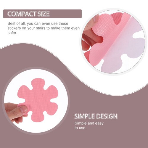 20 pcs Non-slip PEVA Bath Stickers Flower Design 2